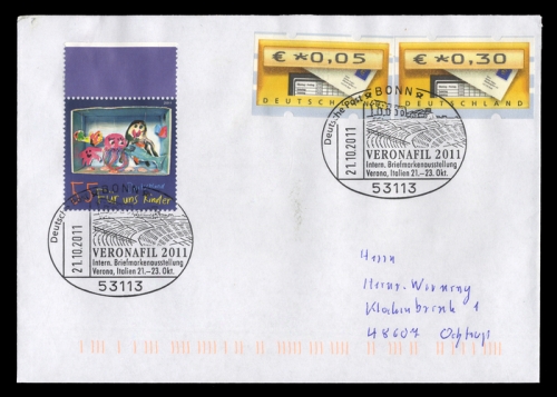 2011, Postgeschichte,Briefmarkenausstellungen,International ...