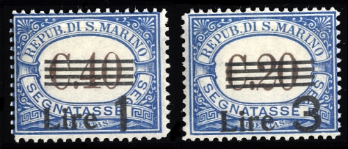1936, San Marino, P 59 u.a., *