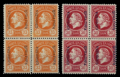 1913, Montenegro, (4), **