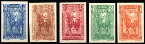 1931, Madagaskar, 207-11 U, (*)