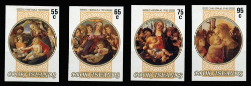 1985, Religion,Christliche,Weihnachten, 1086-89 U, **