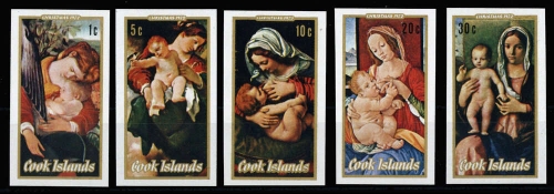 1972, Religion,Christliche,Weihnachten, 334-38 U, **
