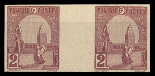 1906, Tunesien, 30 ZW U, (*)