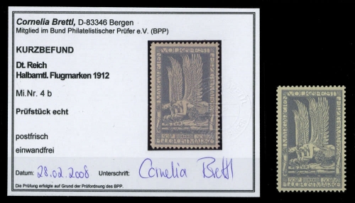 1912, Deutsches Reich, 4 b, **