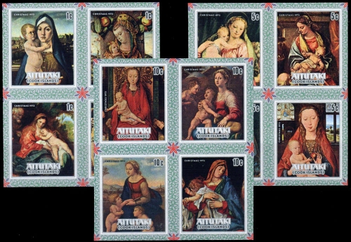 1973, Aitutaki, 82-93 U, **