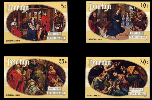 1974, Penrhyn, 58-61 U, **