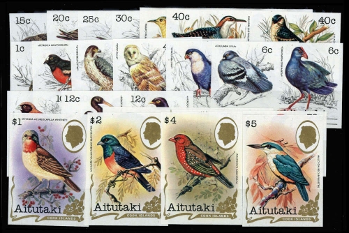 1981, Tiere,Vögel,allgemein, 370-405 U, **