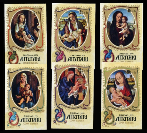 1974, Religion,Christliche,Weihnachten, 131-36 U, **