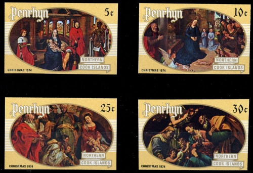 1974, Religion,Christliche,Weihnachten, 58-61 U, **
