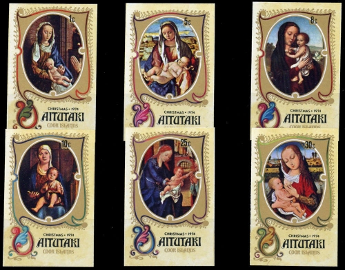 1974, Aitutaki, 120-25 U, **