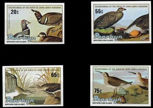 1985, Tiere,Vögel,allgemein, 414-17 U, **