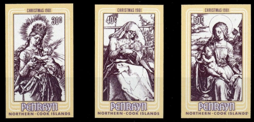 1981, Kunst u. Kultur,Berühmte Maler,Duerer, 255-57 U, **