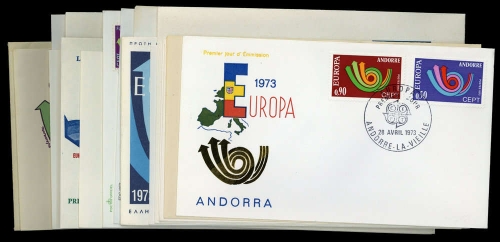 1973, Int.Organisationen,CEPT,, 1973, FDC