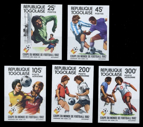 1982, Sport u. Spiel,Fussball,Weltmeisterschaften, 1613-17 B, **