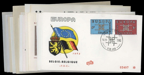 1963, Int.Organisationen,CEPT,, 1963, FDC