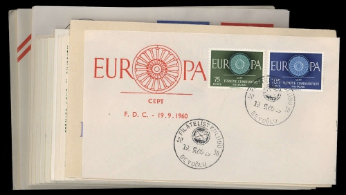 1960, Int.Organisationen,CEPT,, 1960, FDC