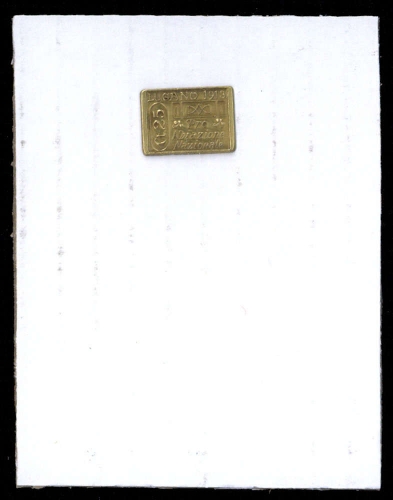 1913, Schweiz, IX AN