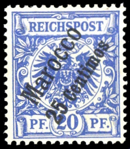 1899, Deutsche Auslandspost Marokko, 4, *