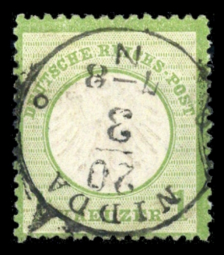 Altdeutschland Thurn und Taxis, DR 2 a, gest.