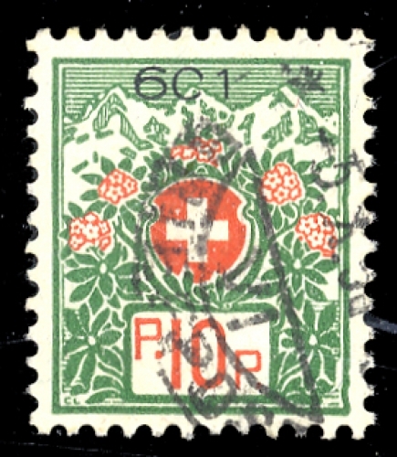 1927, Schweiz, PF 12 I PF III, gest.