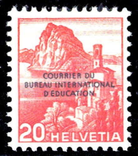 1944, Schweiz Internationale Erziehungsamt BIE, 5 DP, **