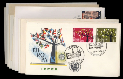 1962, Int.Organisationen,CEPT,, 1962, FDC