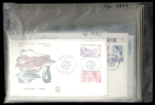 1983, Int.Organisationen,CEPT,, 1983, FDC