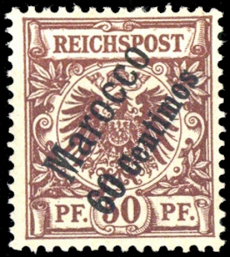 1899, Deutsche Auslandspost Marokko, 6, *