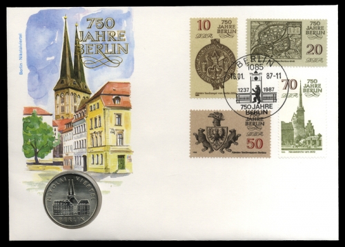 1987, DDR, Brief