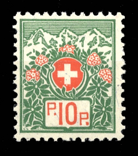 1927, Schweiz, PF 11 II x, **