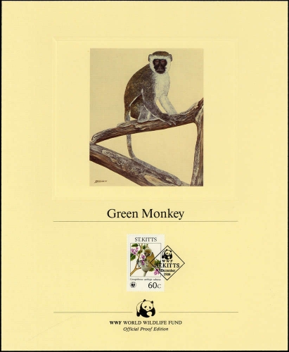 1986, St. Kitts Nevis, 186 KD USA