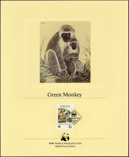 1986, St. Kitts Nevis, 187 KD USA