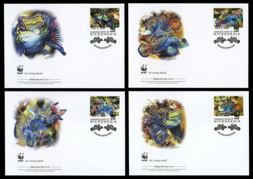 2009, Mikronesien, 2052-55, FDC