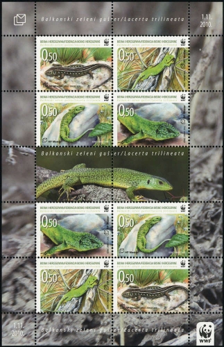 2010, Bosnien-Herzegowina (Republik), 299-02 KB ZD, **