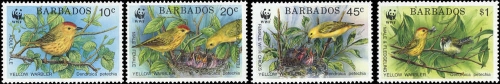1991, Barbados, 770-73, **