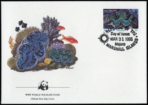 1986, Marshall Inseln, 73-76, FDC