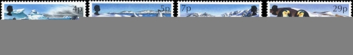 1992, Britische Gebiete in der Antarktis, 193-96, **