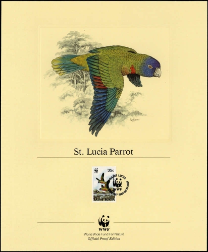 1987, St. Lucia, 910 KD USA