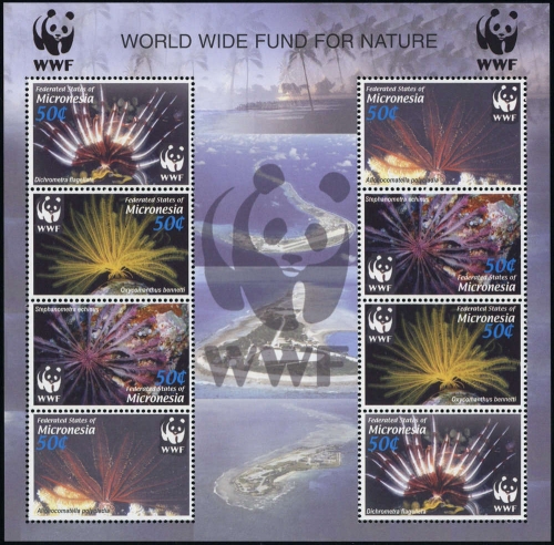 2005, Mikronesien, 1674-77 KB ZD, **