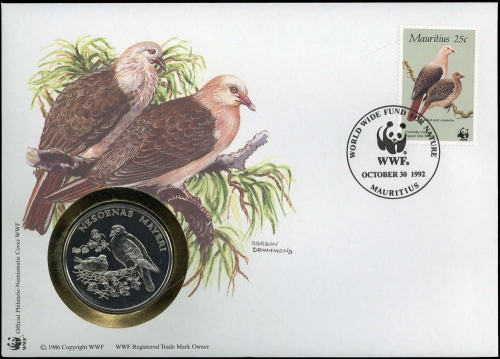 1985, Mauritius, 609 NB