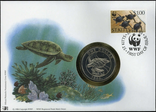 1995, St. Kitts Nevis, 393 NB