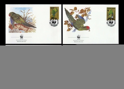 1987, Norfolk, 421-24, FDC