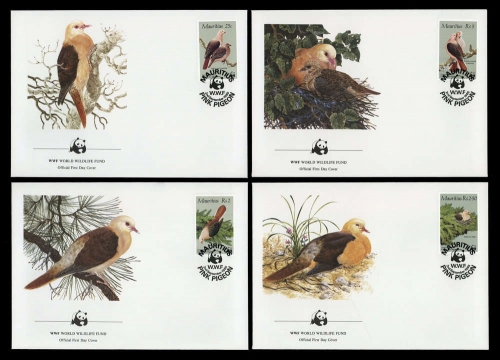 1985, Mauritius, 609-12, FDC