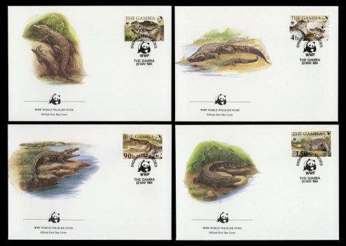 1984, Gambia, 517-20, FDC