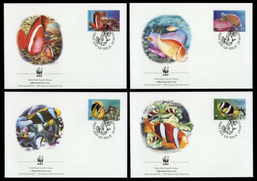 2003, Nauru, 553-56, FDC