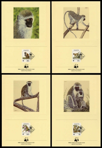 1986, St. Kitts Nevis, 184-87 KD EU