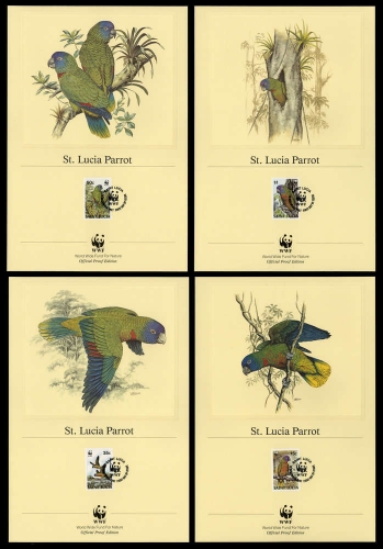 1987, St. Lucia, 909-12 KD EU