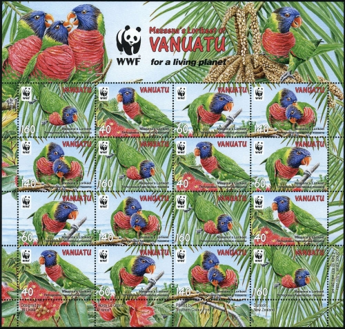 2011, Vanuatu, 1443-46 KB ZD, **