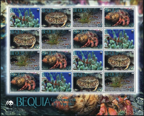 2010, St. Vincent Grenadinen Bequia, 647-50 KB ZD, **