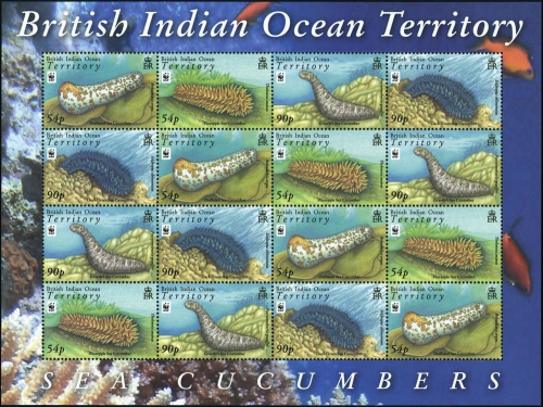 2008, Britisches Territorium im Indischen Ozean, 470-73 KB ZD, **